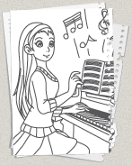 Klavierspielerin